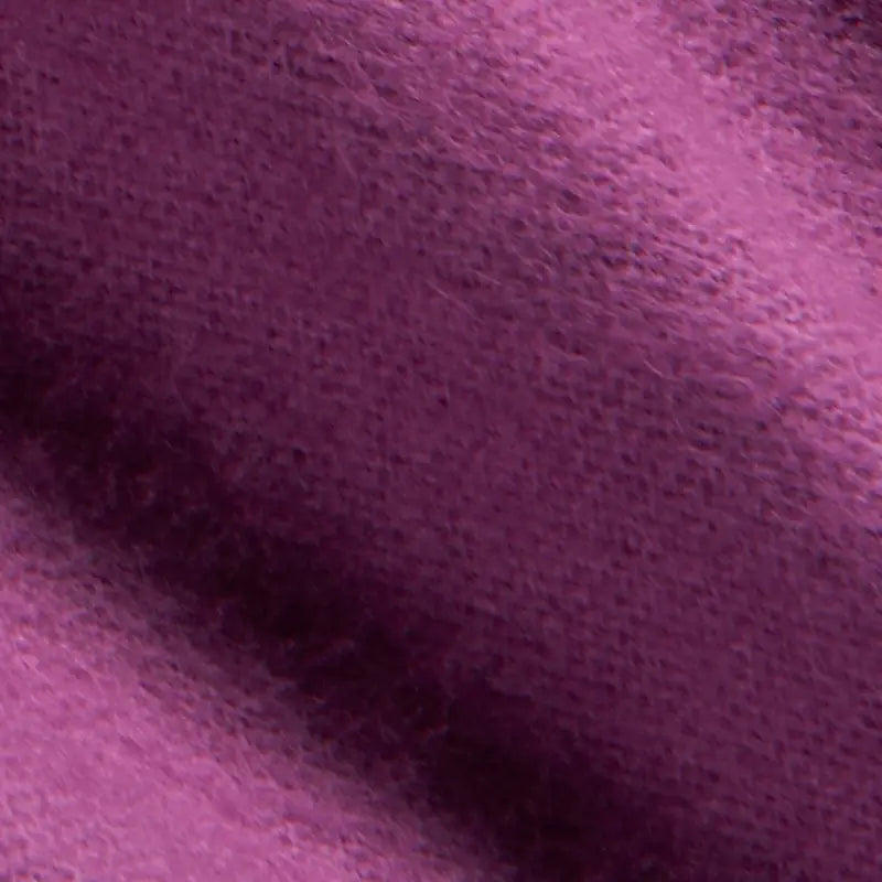 Violet Organic Cotton Flannel color swatch for dollmaking and crafts