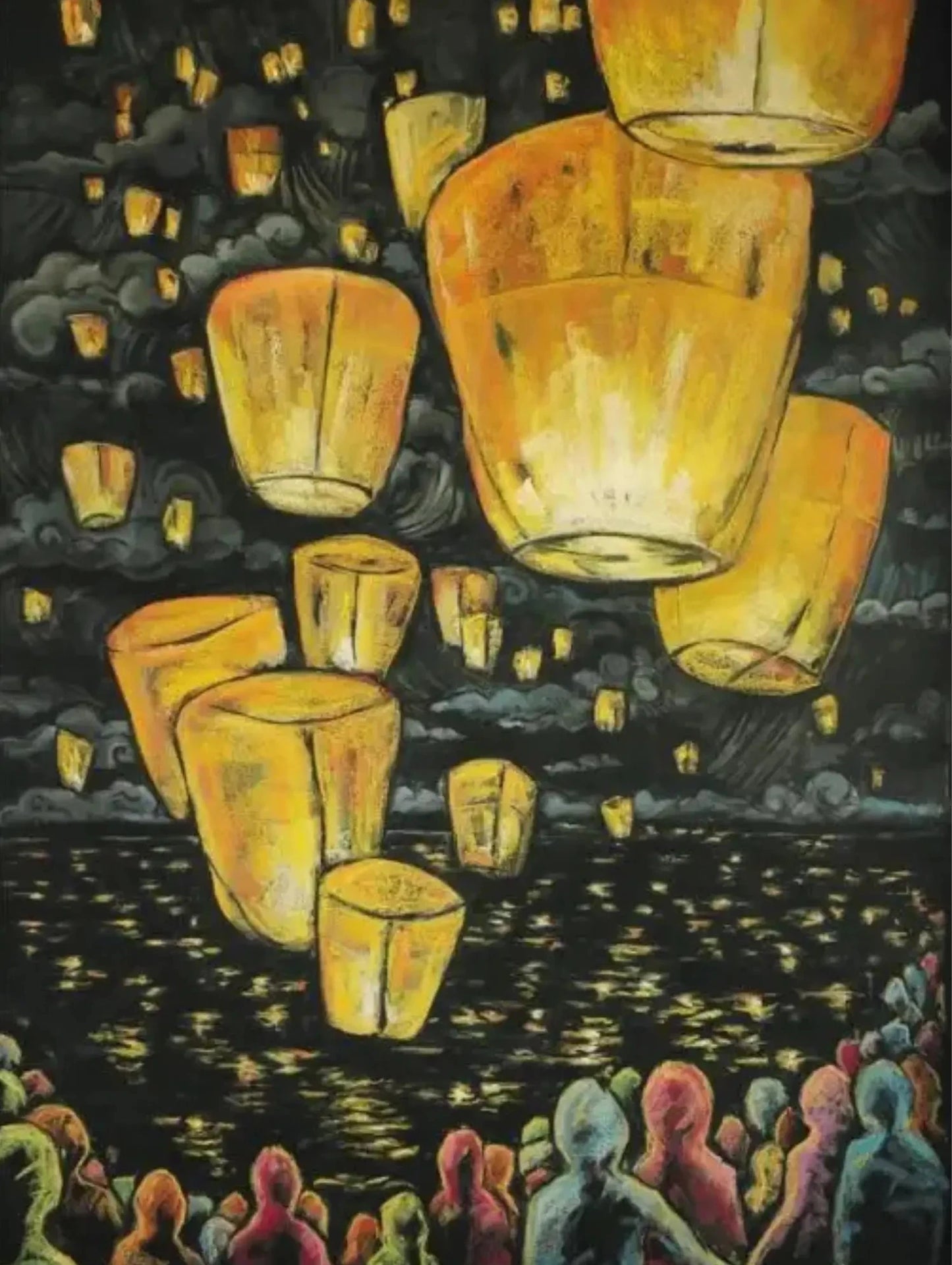Wishing Light — Waldorf Art Postcard & Art Print by Geertje Kapteijns