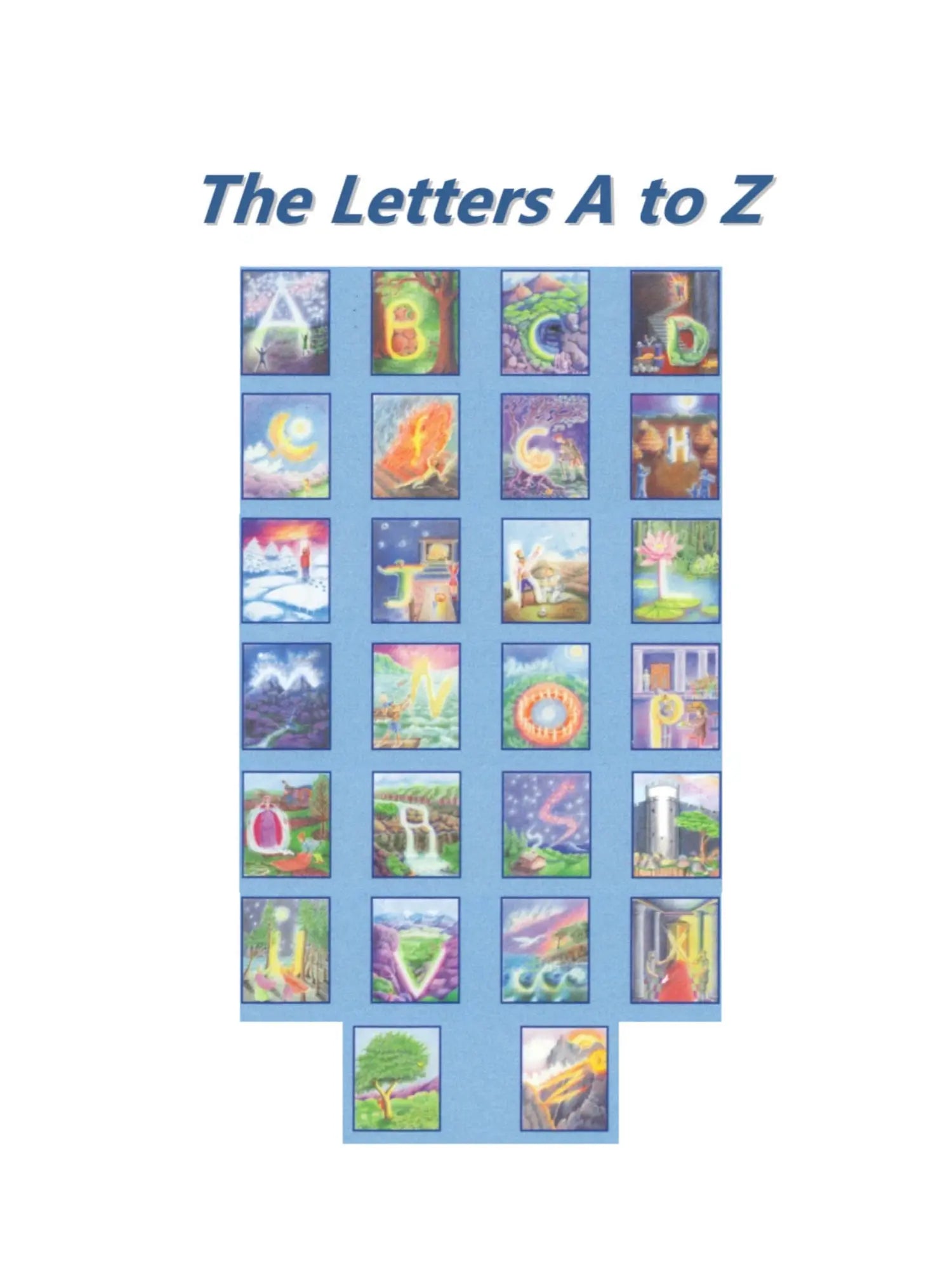 Waldorf Alphabet Book - LMNOP the Letters A to Z - Alder & Alouette