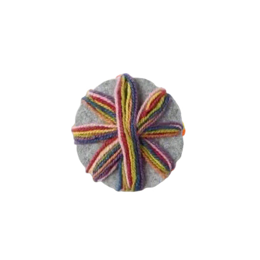 Wool Felt Kumihimo Braiding Star Craft Kit - Alder & Alouette