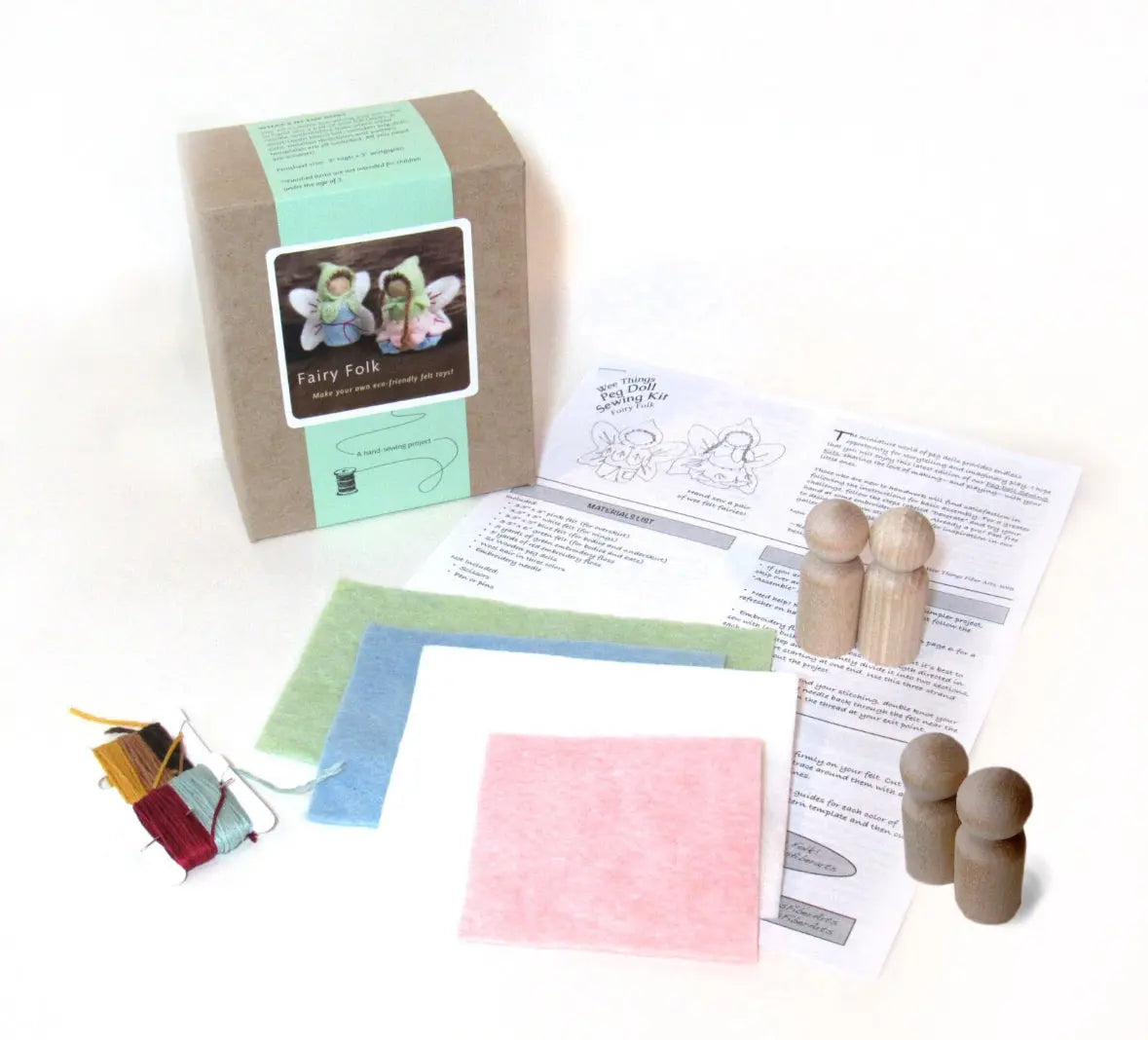 Peg Doll Craft Kit for King and Knights - Alder & Alouette