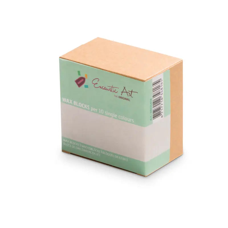 Encaustic Wax Blocks 10 pieces, Single Colors