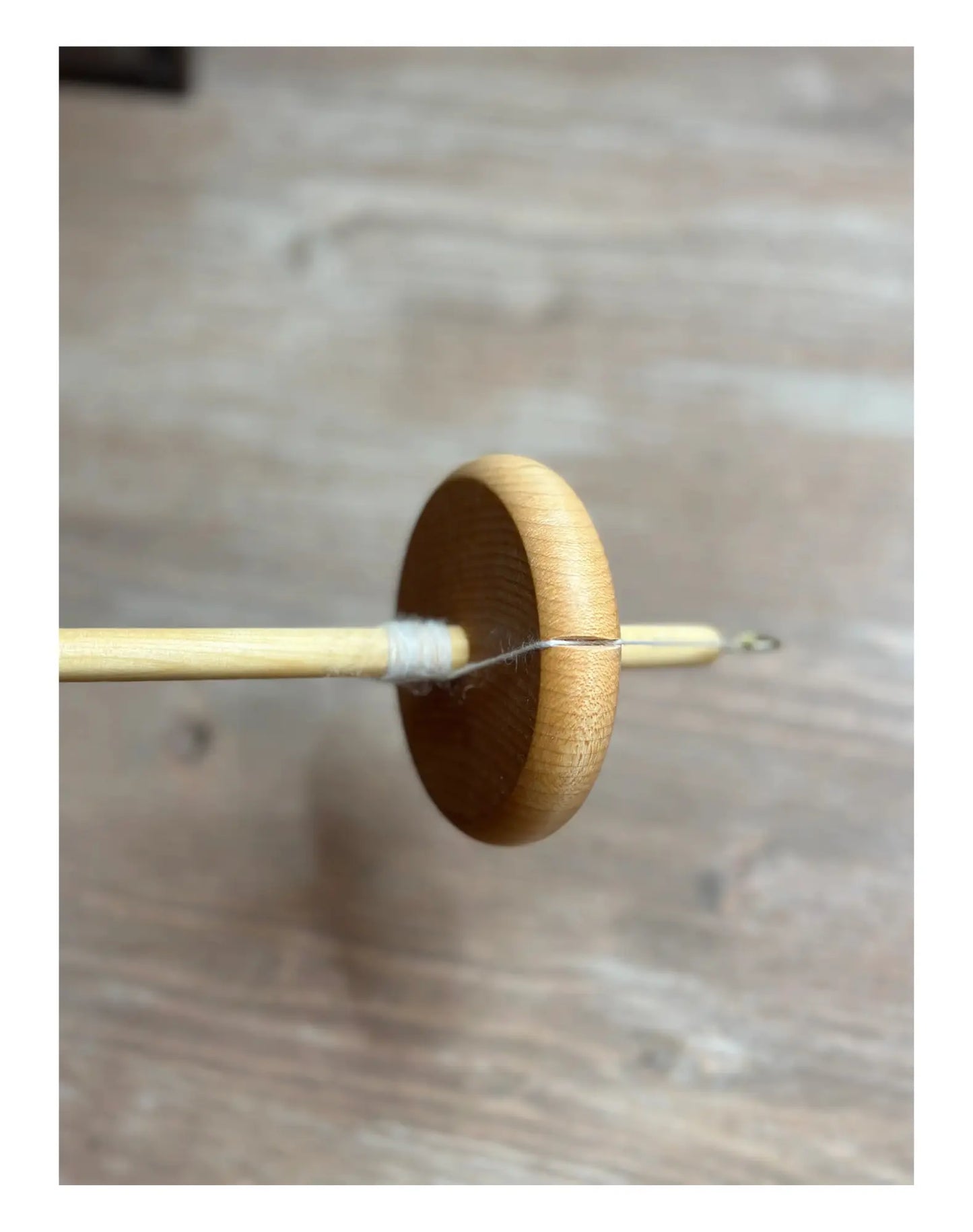 Wooden Drop Spindle - Top Whorl; High Whorl Spindle -Alder & Alouette