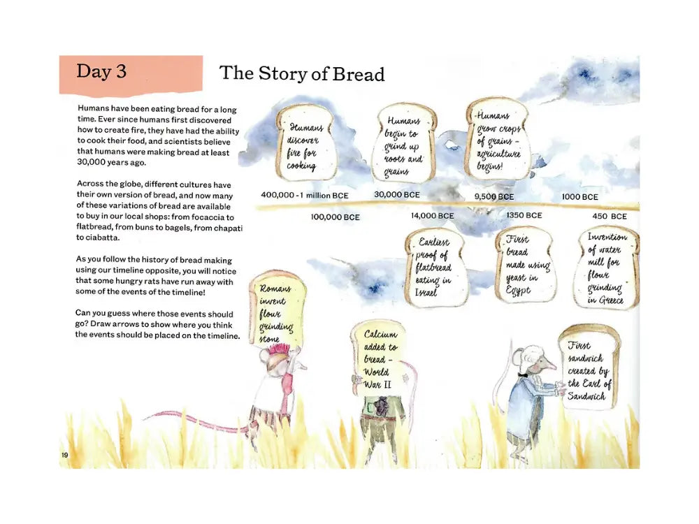 A Year and a Day Kids Nature Magazine with a Harvest actity