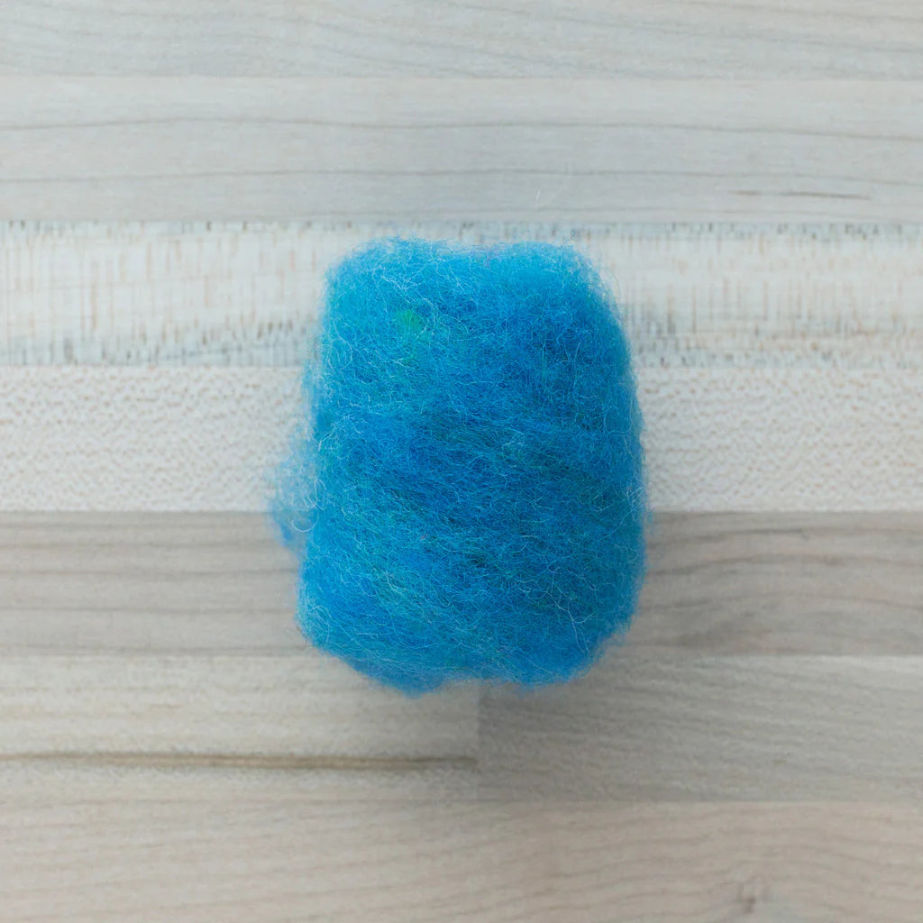 Felter’s Fleece Merino-Suffolk Mix for Dry and Wet Felting in Aegean