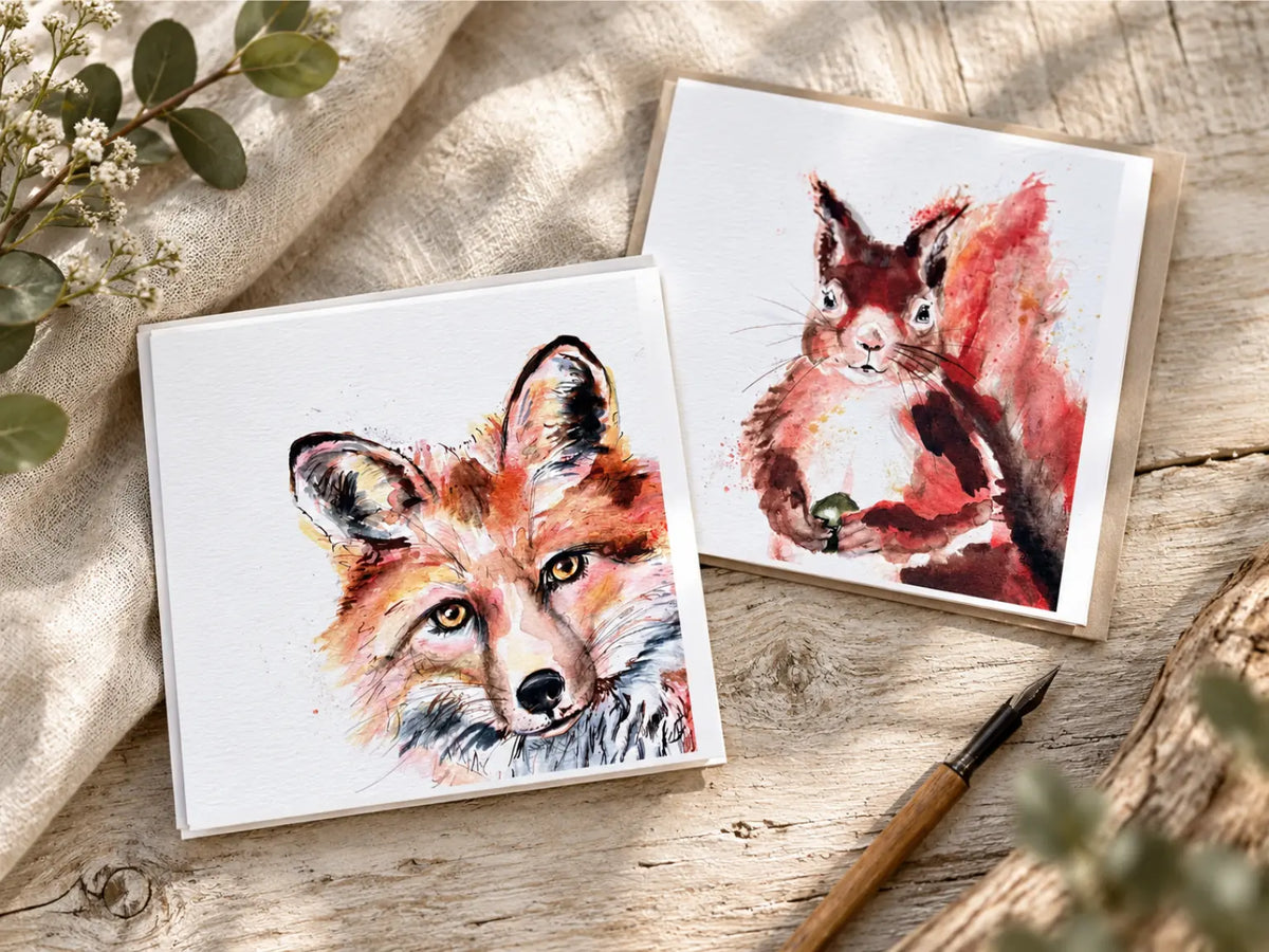 kate-moby-animal-greeting-cards-fox-squirrel