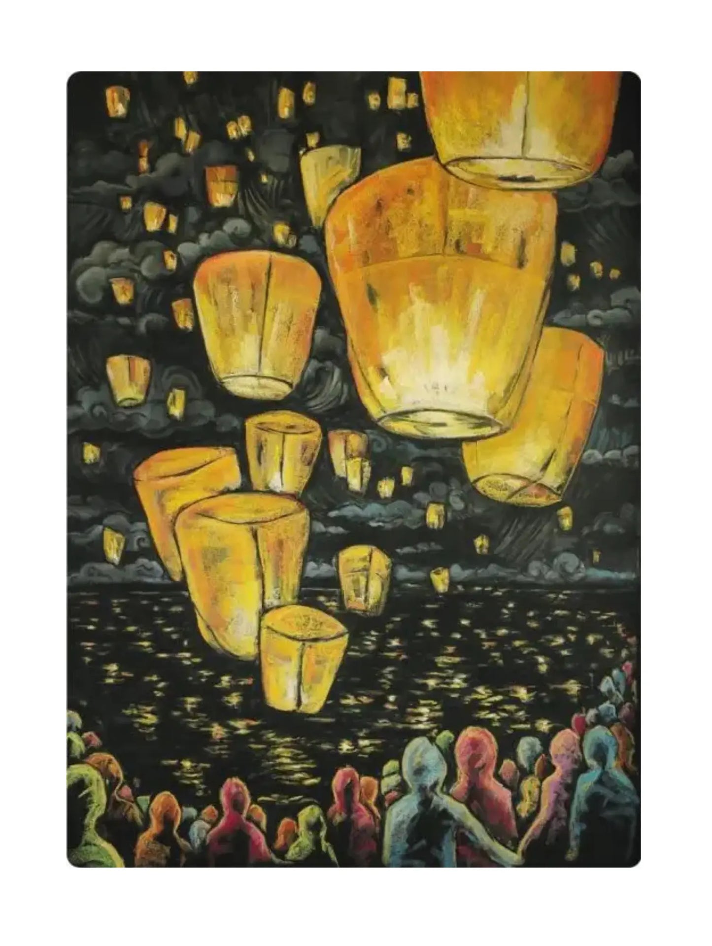 Wishing Light — Waldorf Art Postcard & Art Print by Geertje Kapteijns