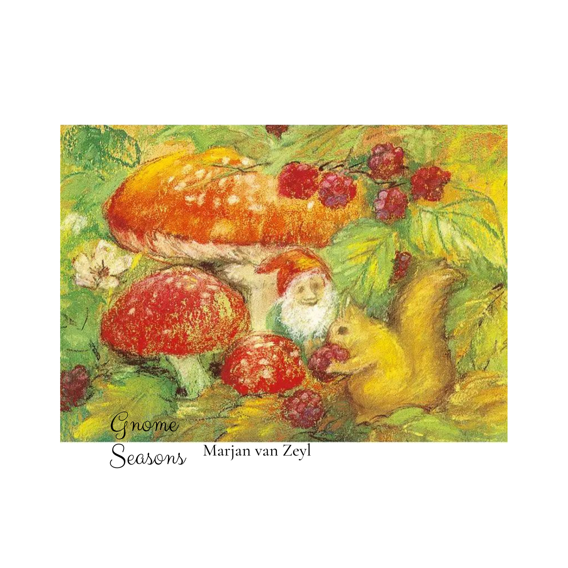 Marjan van Zeyl Gnome Seasonal Postcard Set - Alder & Alouette