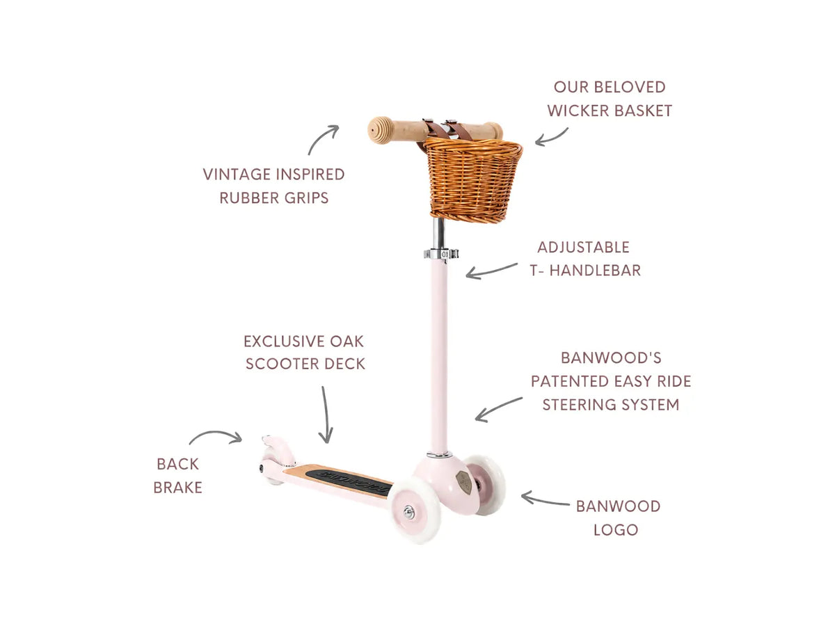 Banwood three wheeled scooter product details