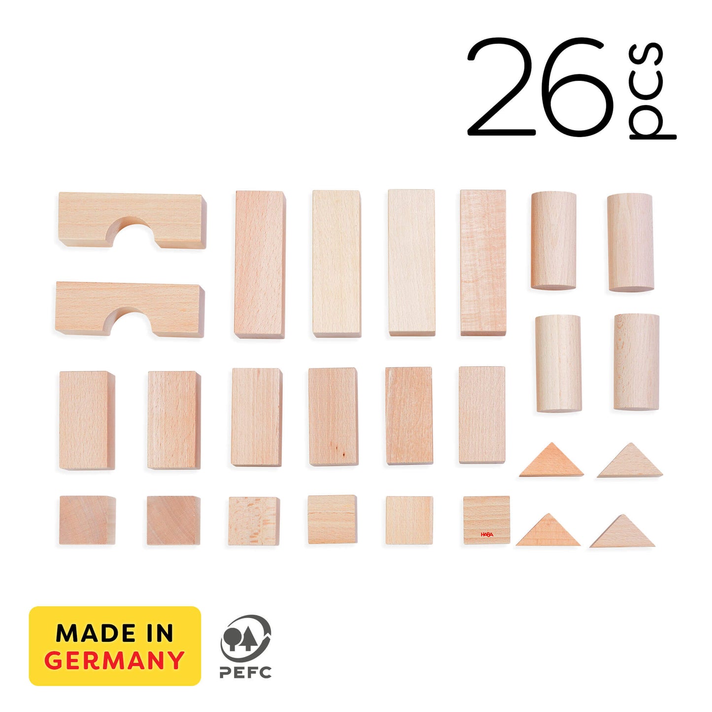 Basic Building Blocks 26-Piece Starter Set