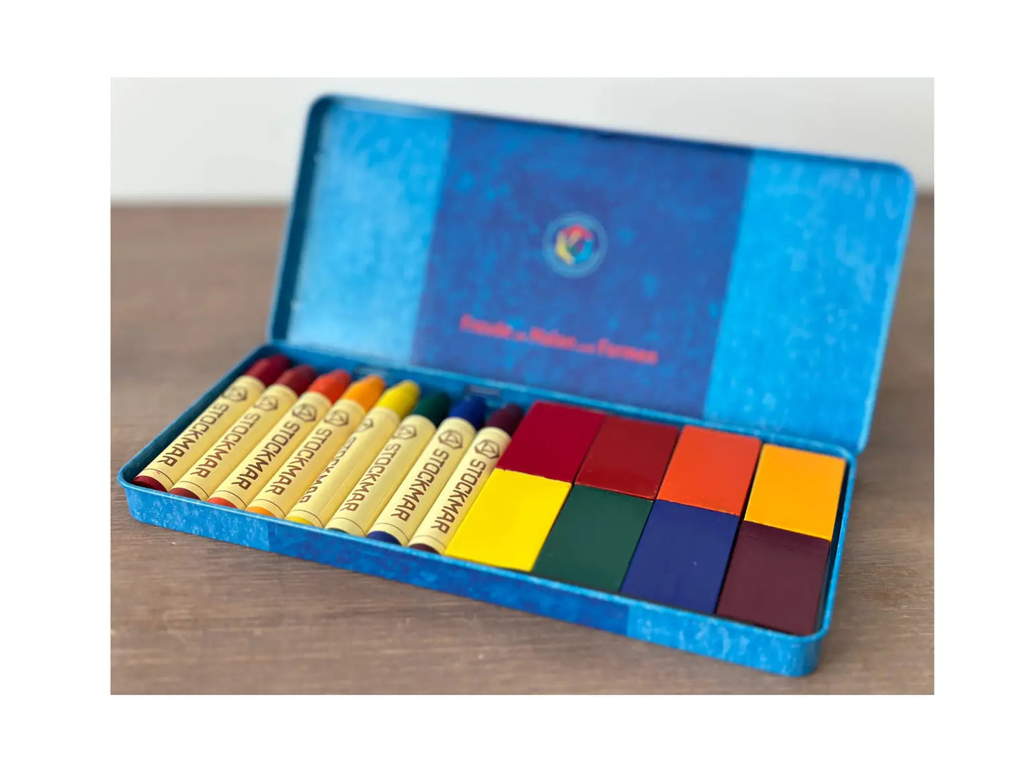 Stockmar Beeswax Combo Crayons – Blocks & Sticks Set