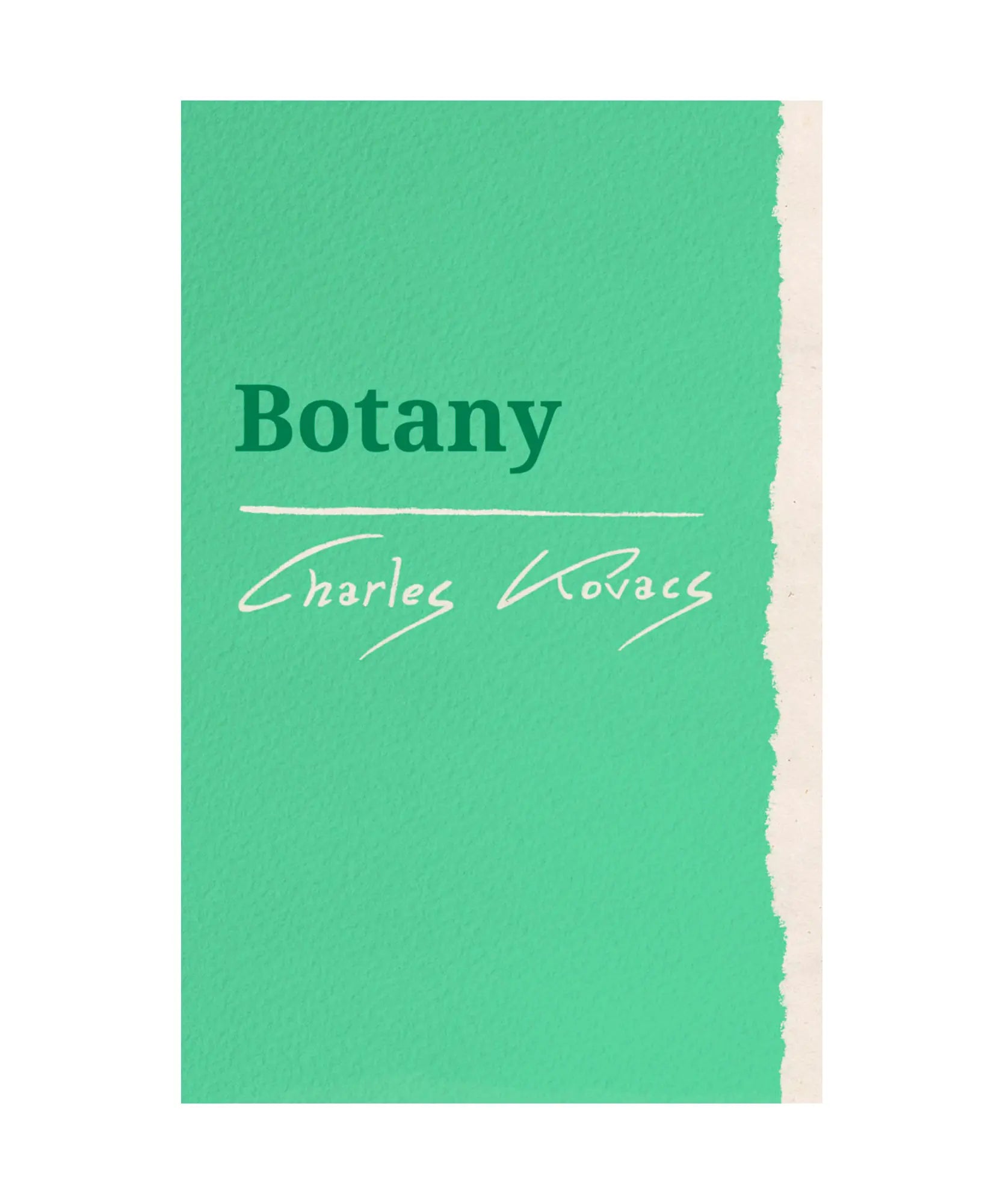 Green book cover with 'Botany' and 'Charles Ruytoer' text on a white background