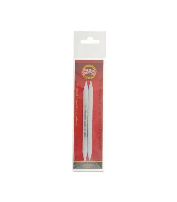 Two Blending Stumps for Charcoal, Pastels by Koh-I-Noor in Retail packaging with red backing