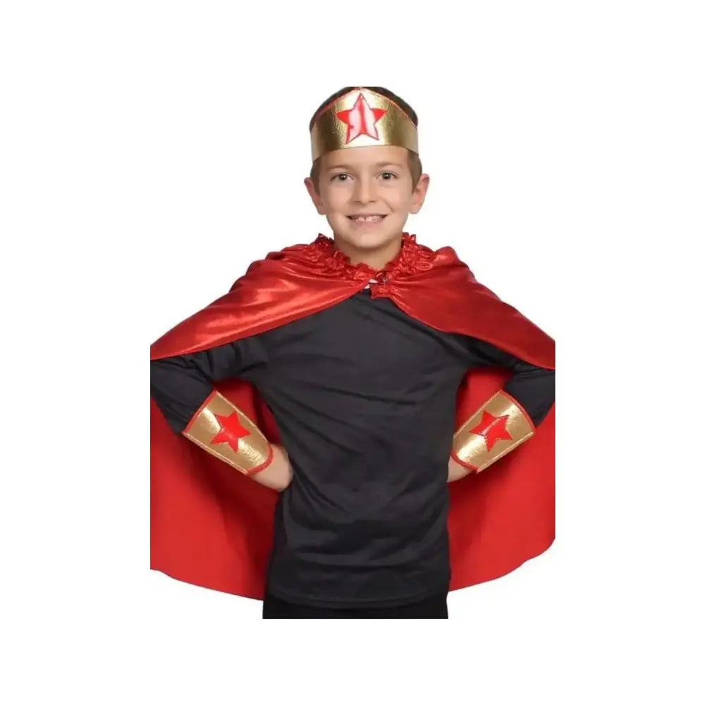 child-wearing-red-shimmer-cape-kids