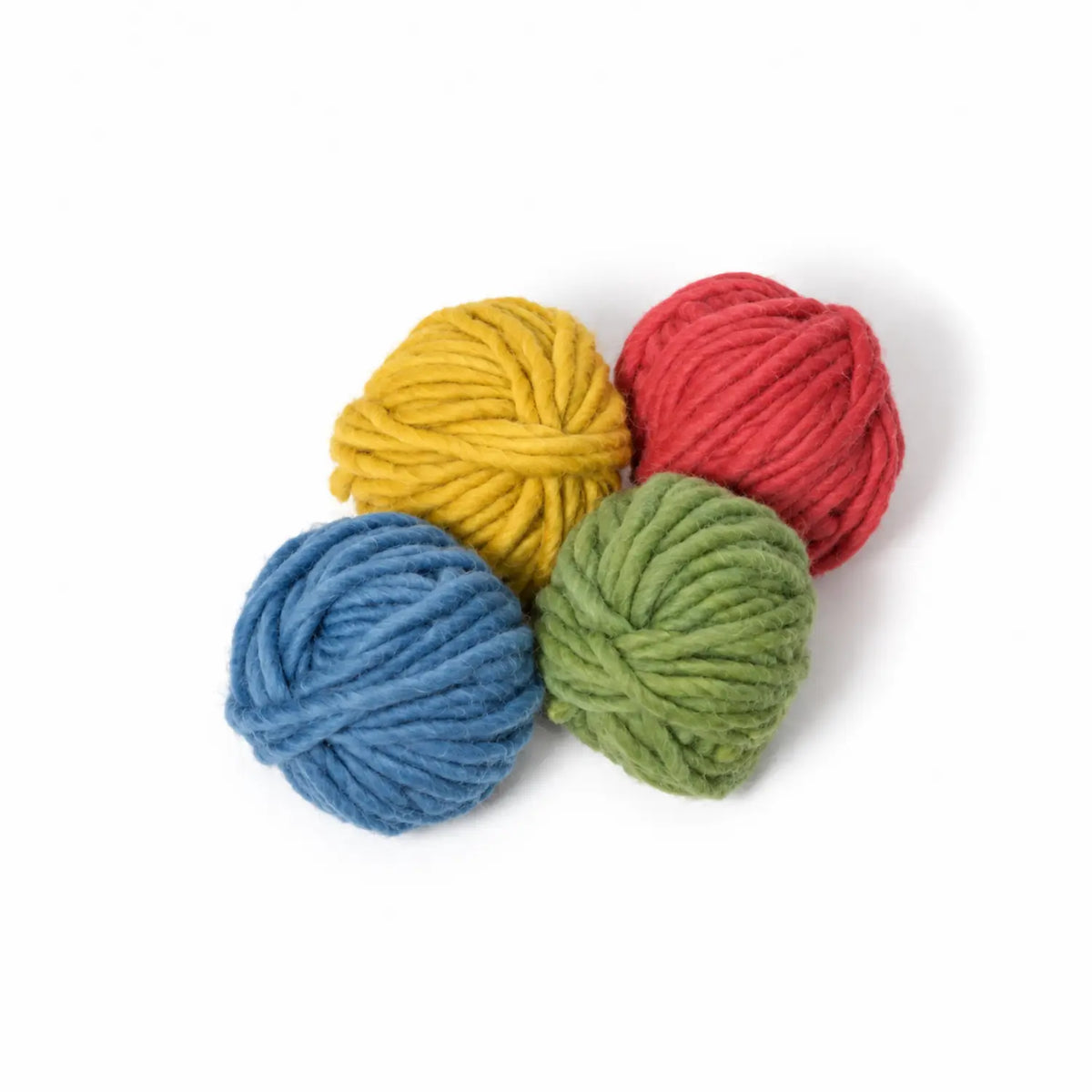 Plant-Dyed Thick Wool Weaving Yarn – Organic Filges