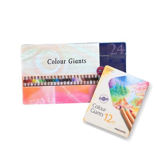 AMS Colour Giants Colored Pencils with Splender – 12 or 24 Count Tin