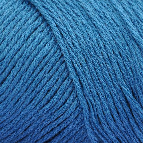 Brown Sheep Cotton Fine fingering weight yarn in blue paradise