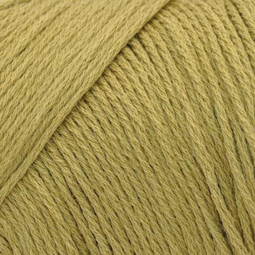 Brown Sheep Cotton Fine fingering weight yarn in lentil green