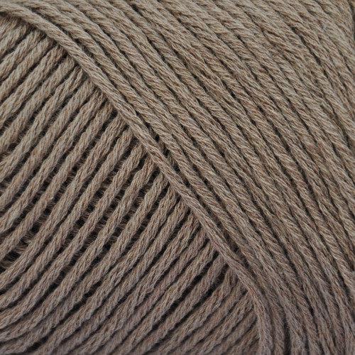 Brown Sheep Cotton Fine fingering weight yarn in mink brown