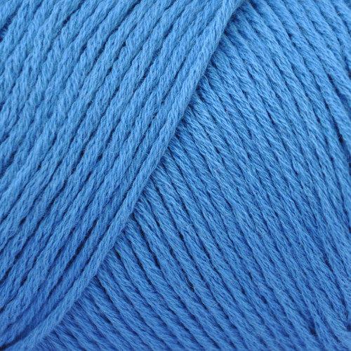 Brown Sheep Cotton Fine fingering weight yarn in blue heaven