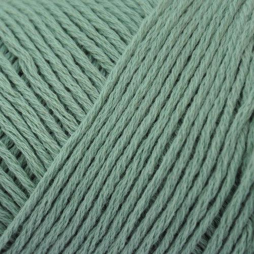 Brown Sheep Cotton Fine fingering weight yarn in peridot