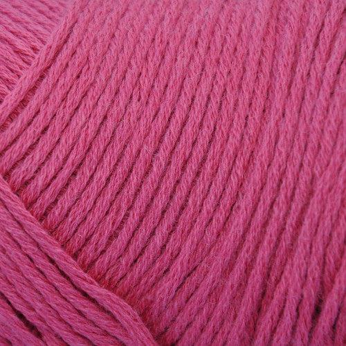 Brown Sheep Cotton Fine fingering weight yarn in provencial rose