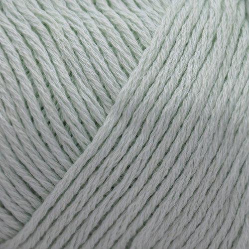 Brown Sheep Cotton Fine fingering weight yarn in sprite gray green