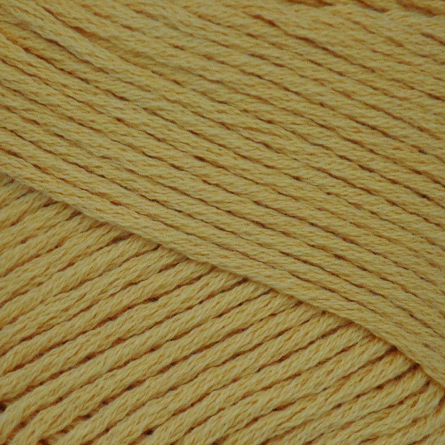 Brown Sheep Cotton Fine fingering weight yarn in sunbeam yellow