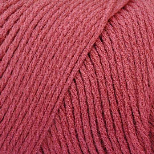 Brown Sheep Cotton Fine fingering weight yarn in coral