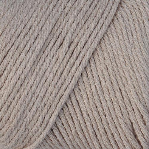 Brown Sheep Cotton Fine fingering weight yarn in vintage linen