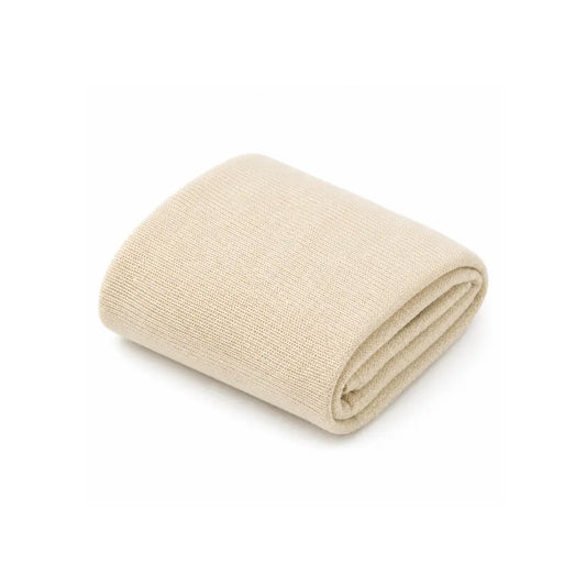 Oeko certified cotton tricot dollmaking fabric on white
