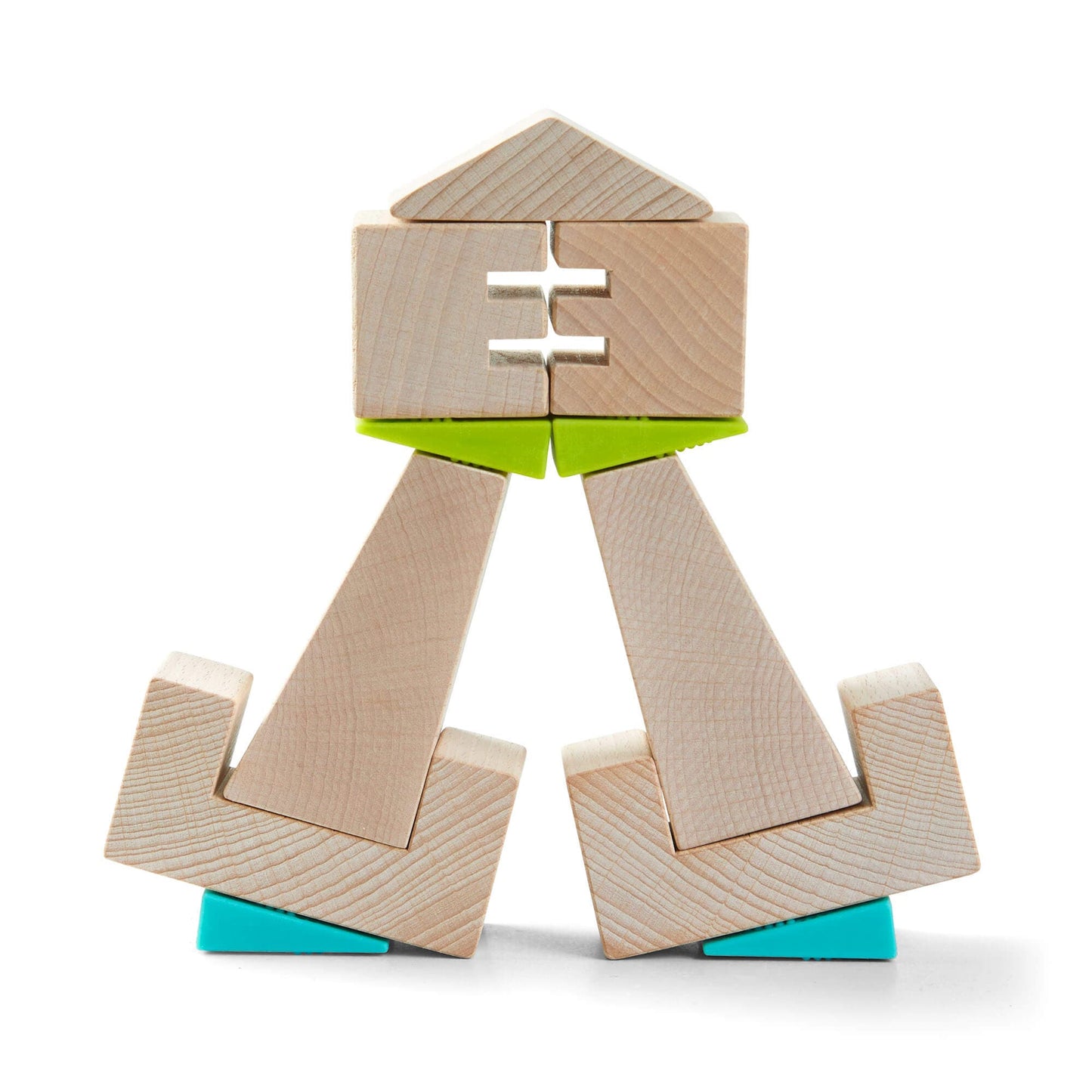 Crooked Towers Wooden Blocks for Creative & Imaginative Play