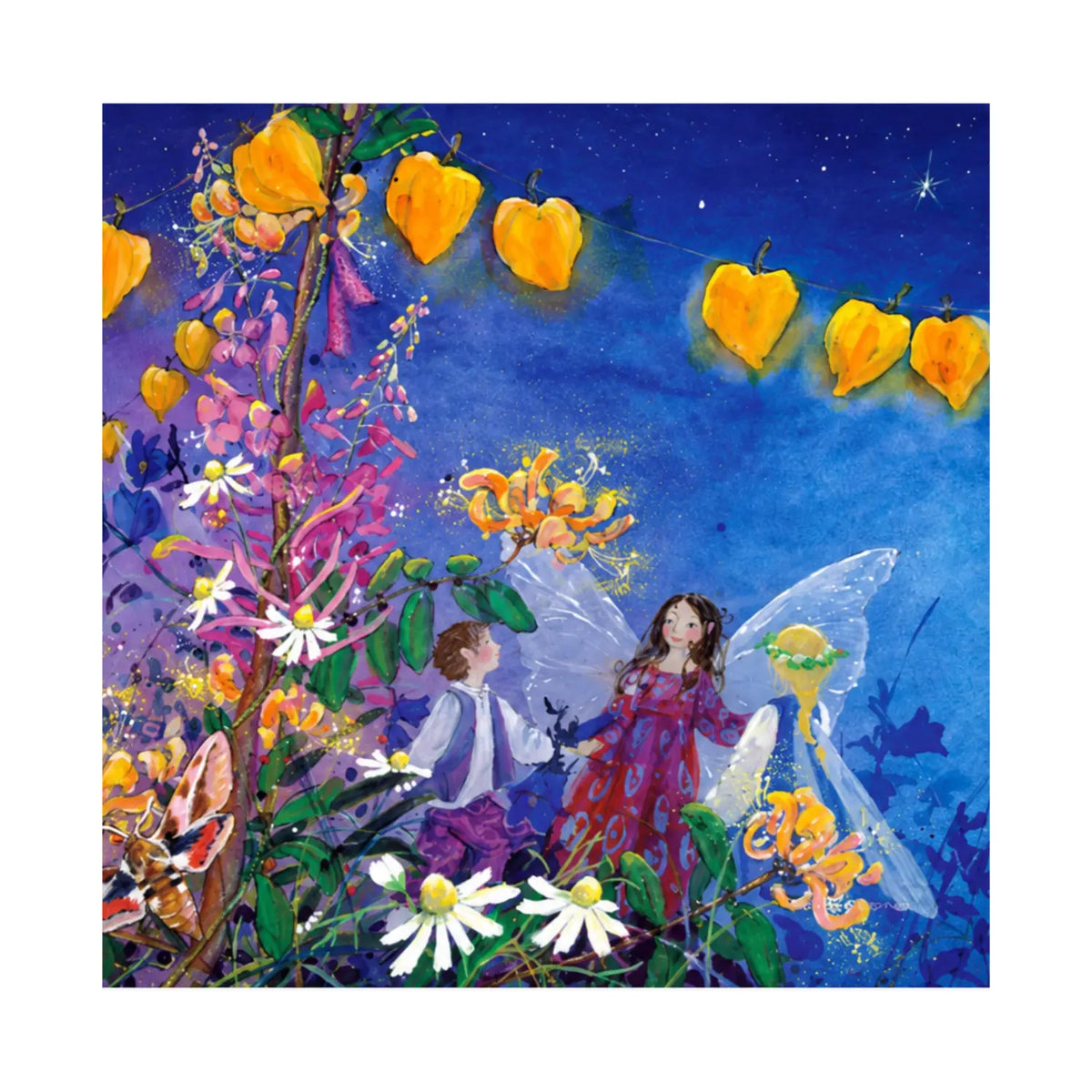 Daniela Drescher Toverlux silhouette Little Fairy Can't Sleep party scene