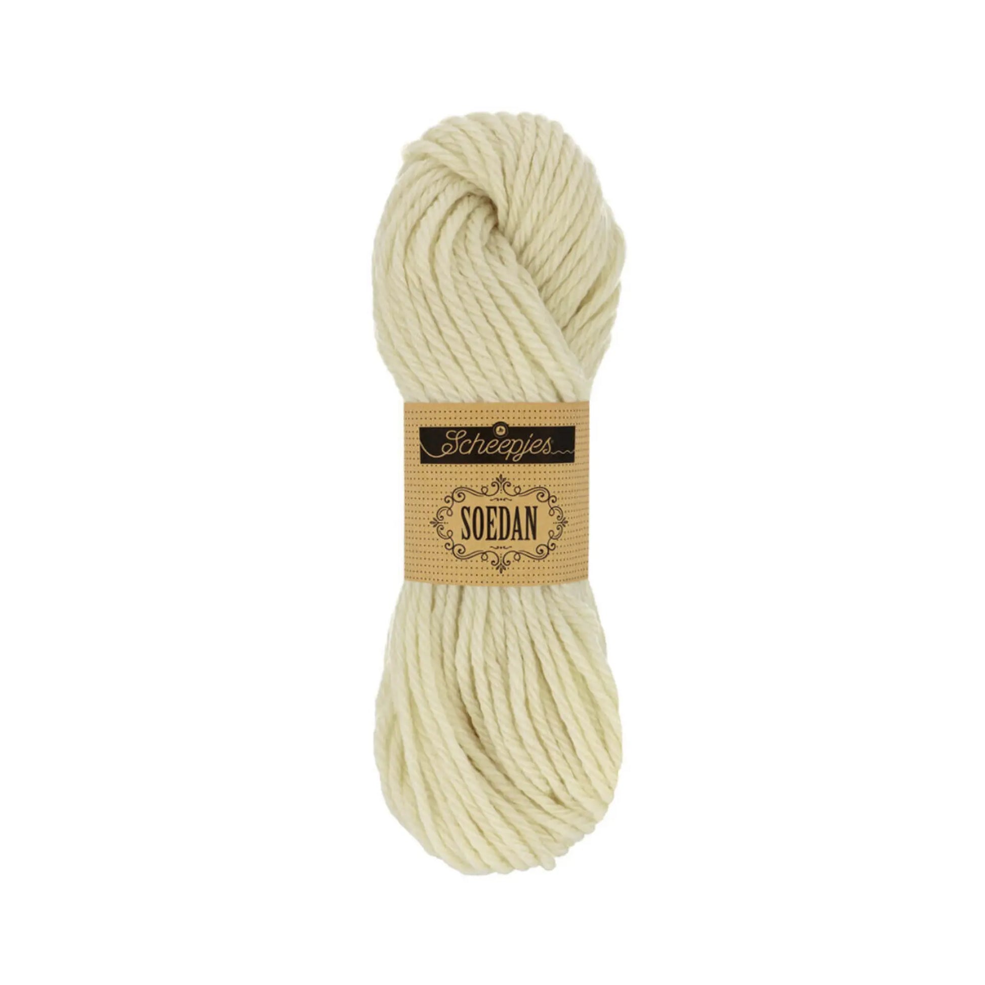 Dark White 1328 wool doll hair yarn in a soft silver-white shade for Waldorf dollmaking.