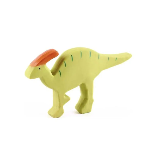 Natural Rubber Parasaurolophus Toy