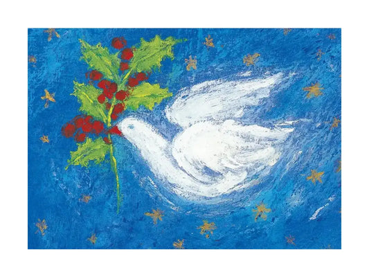 Dove of Peace postcard by Marjan van Zeyl