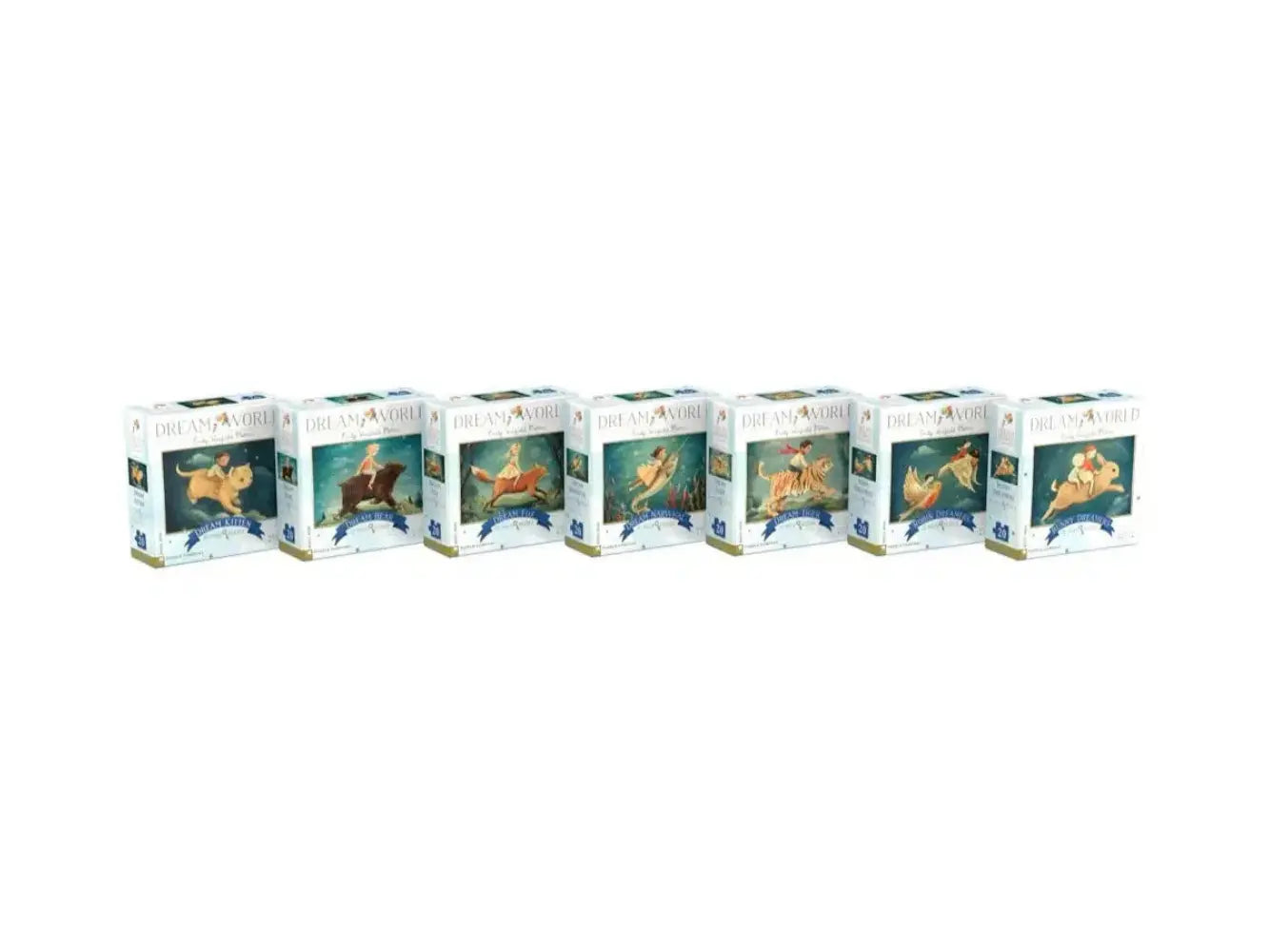 Dream World animal mini jigsaw puzzle set