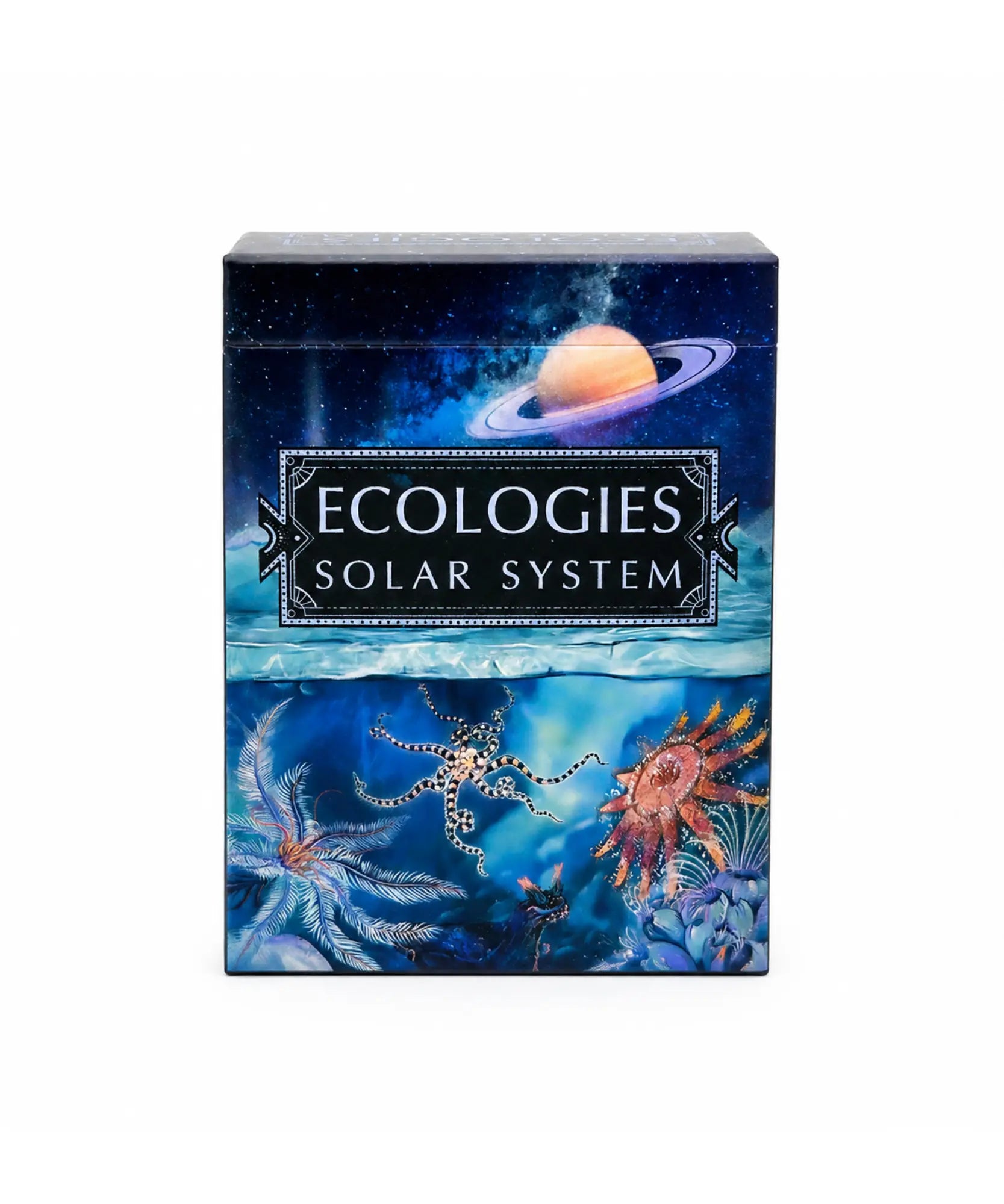 Ecologies Solar System astrobiology and astronomy strategy card game box