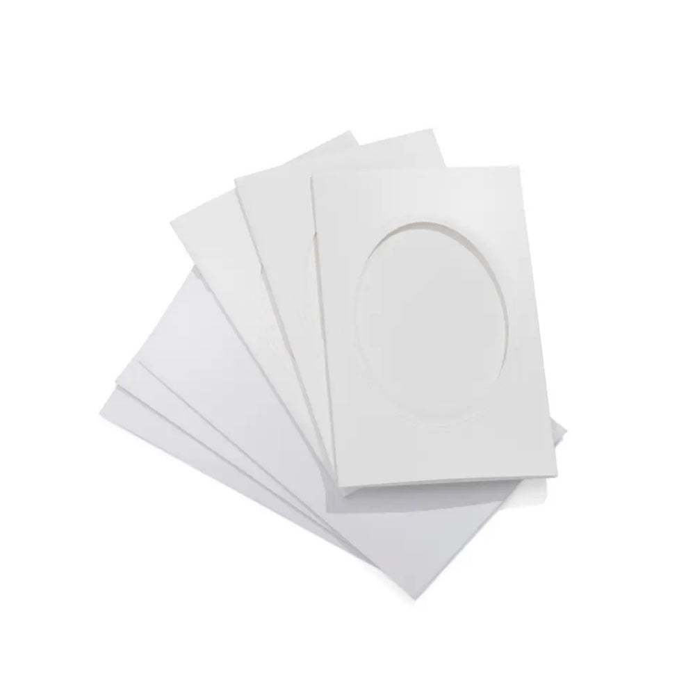 Encaustic Art Passepartout Framed Cards