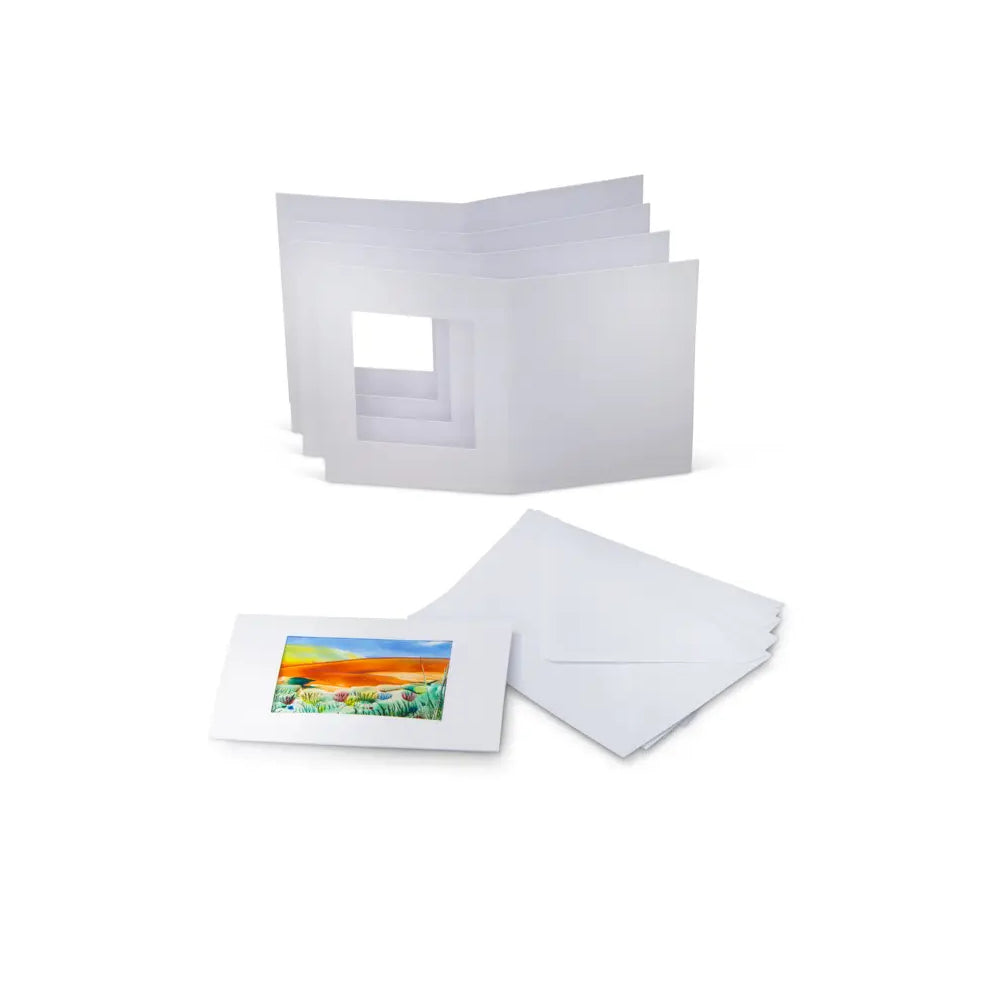 Encaustic Art Passepartout Framed Cards