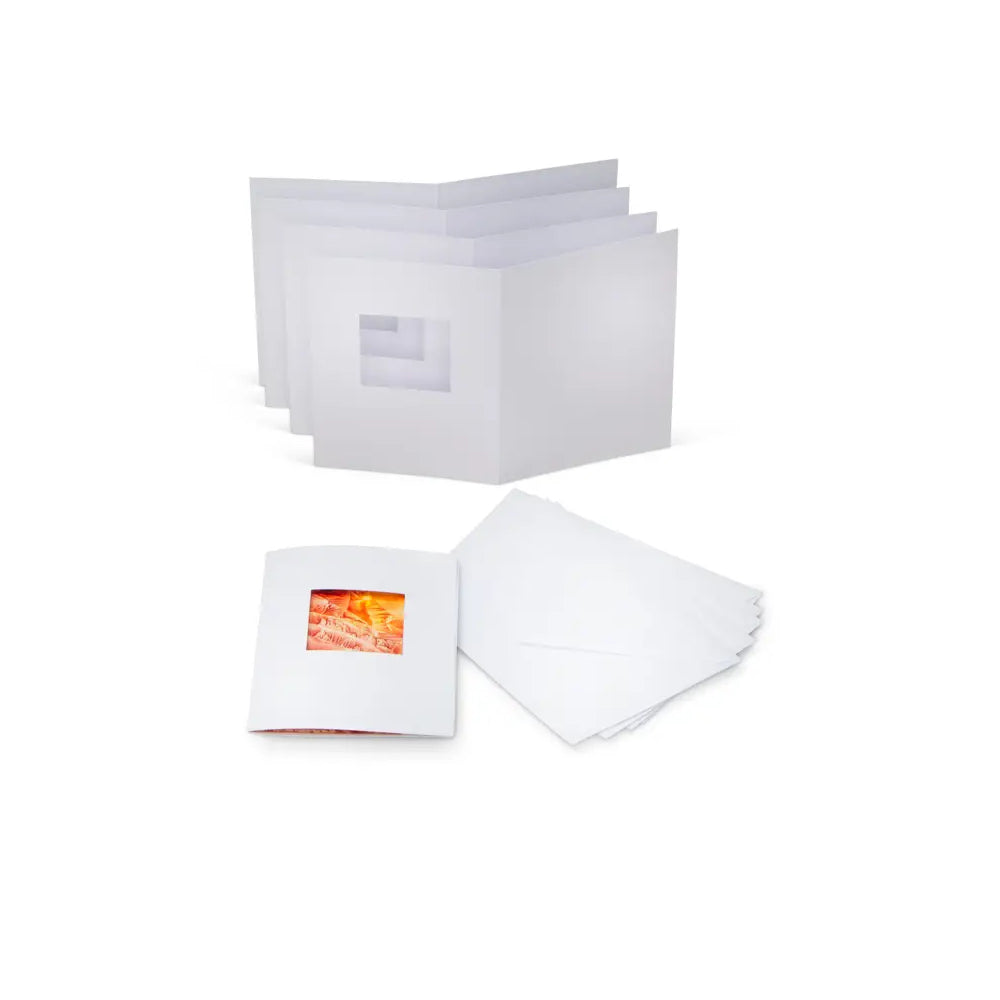 Encaustic Art Passepartout Framed Cards