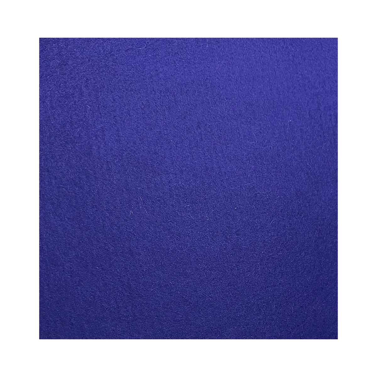 Blue violet European wool felt sheet made in Spain color swatch