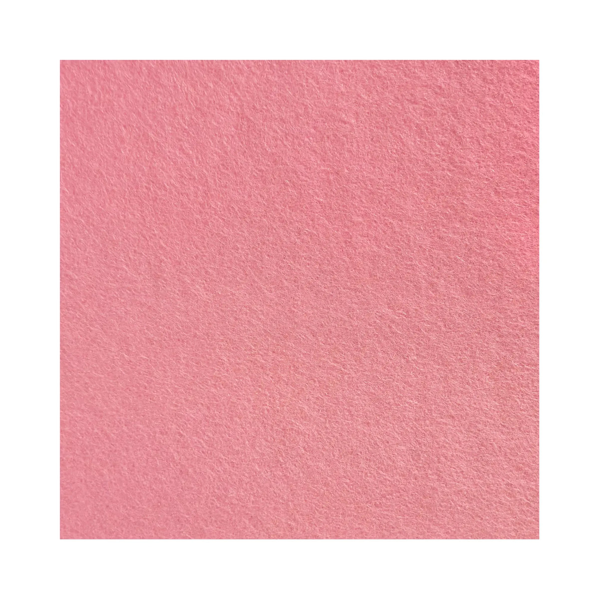 Light pink European wool felt sheet made in Spain color swatch