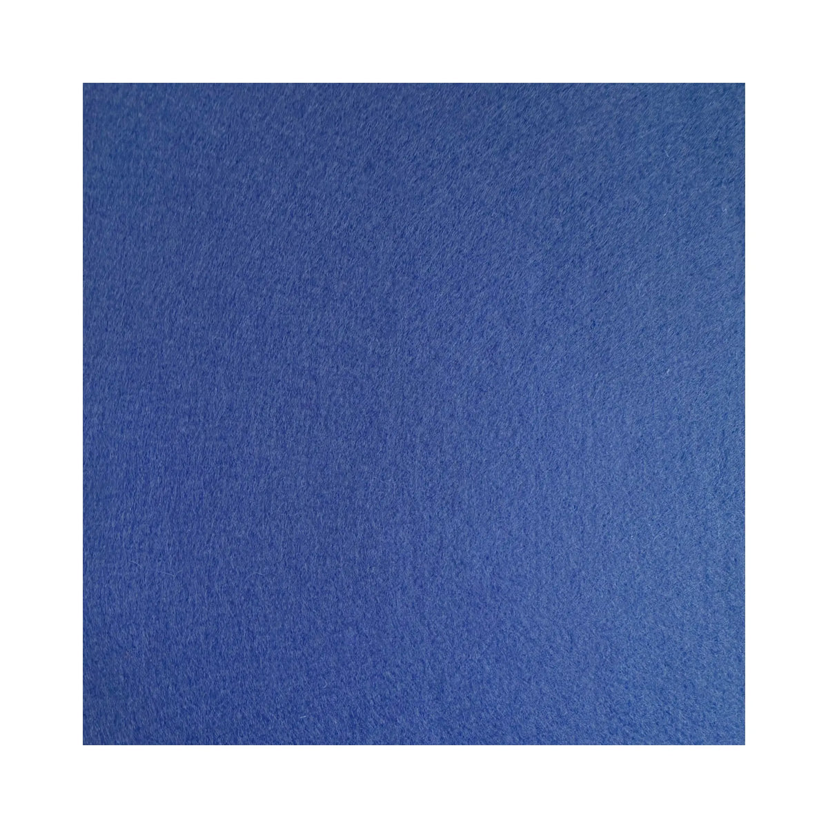 Prussian blue European wool felt sheet made in Spain color swatch