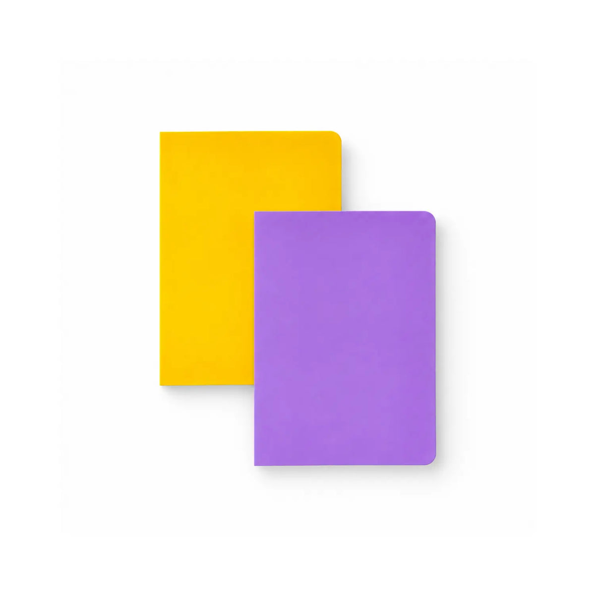Yellow and purple cover colors of the extra large main lesson books
