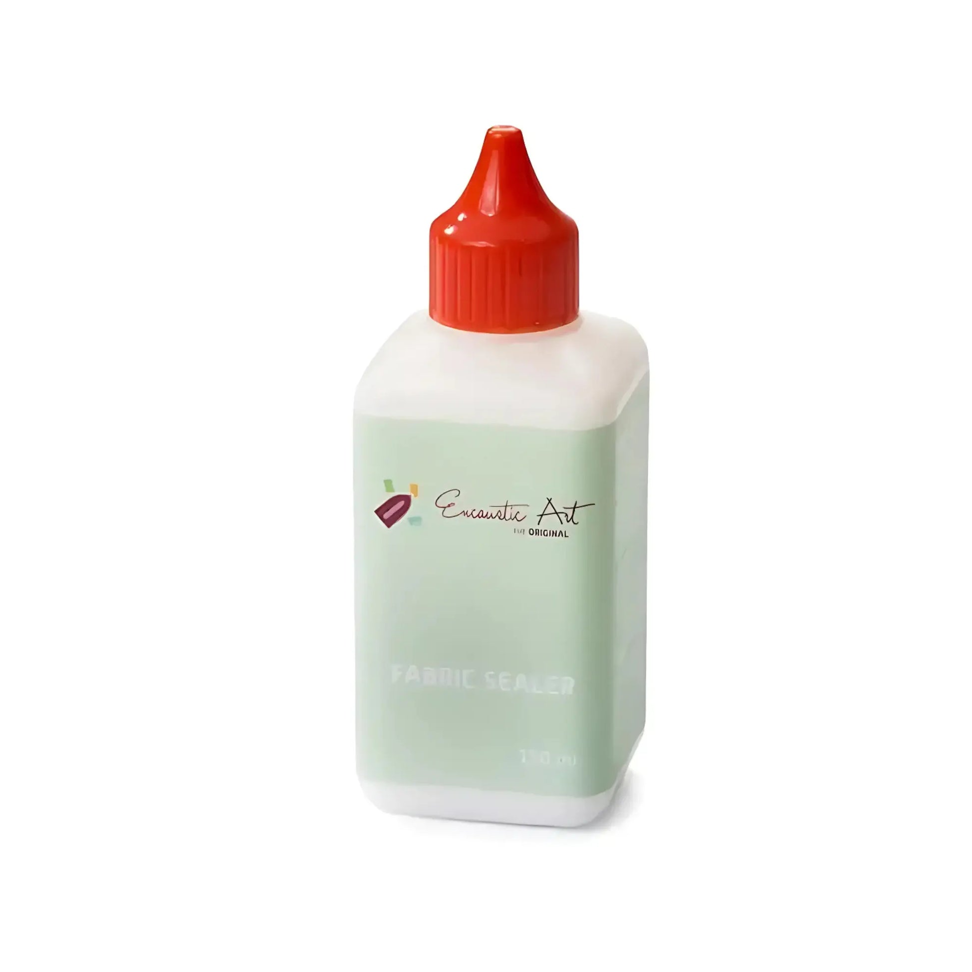 Encaustic Art Fabric Sealer to protect and preserve Encaustic art on a white background