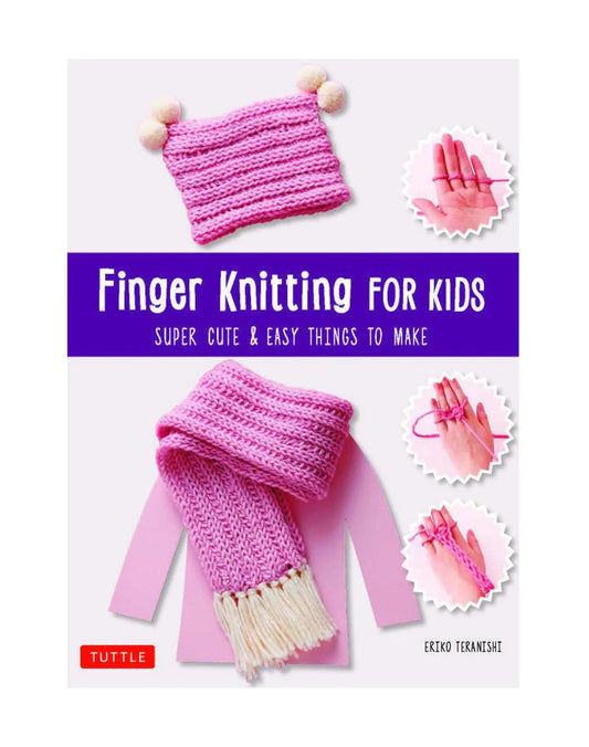 Finger Knitting for Kids – Easy Yarn Crafts - Alder & Alouette