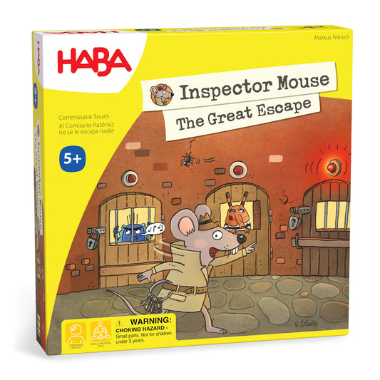 Inspector Mouse: The Great Escape – Memory & Detective Game for Kids 5+ yrs