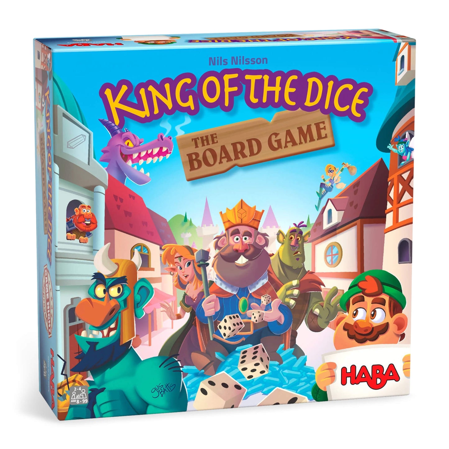 King of the Dice – Strategic Dice and Board Game for Familie
