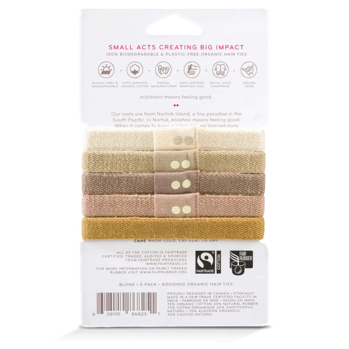 Plastic-Free Organic Hair Ties–Eco-Friendly & Gentle-Alder & Alouette